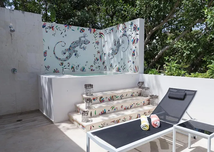 Pousada Luxury Private , Private Pool, Private Garden, Jacuzzi, 24hours Security Tulum