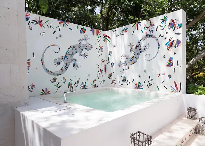 Luxury Private , Private Pool, Private Garden, Jacuzzi, 24hours Security Pousada Tulum