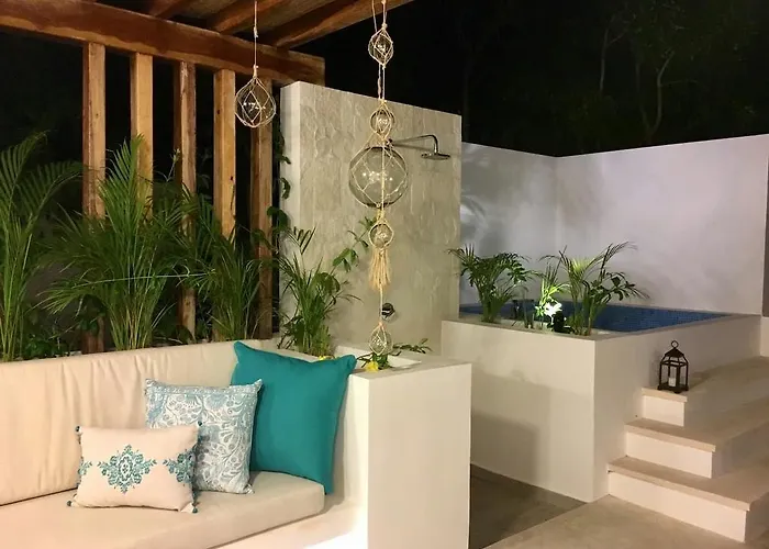 Luxury Private , Private Pool, Private Garden, Jacuzzi, 24hours Security Pousada Tulum